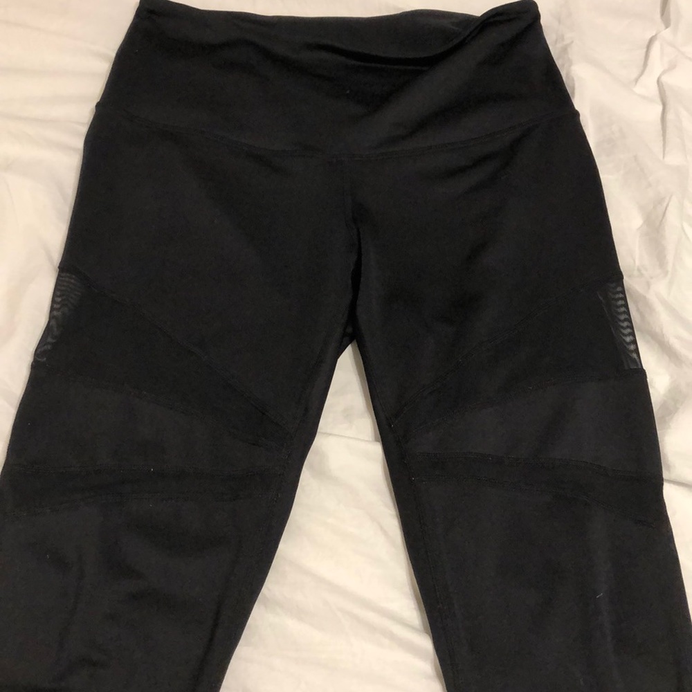 Black workout pants